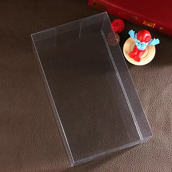 2*8*10 cm de plástico transparente de la caja de regalo claro almohada a favor de las cajas de plástico transparente de la caja del pvc para el embalaje del caramelo