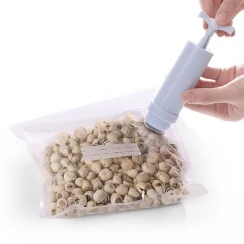 10PCS vacío bolsa de compresión cero comida frescura de bombeo hermético sellado de la bolsa de productos secos a prueba de humedad de almacenamiento de la bolsa con la bomba de