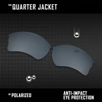 OOWLIT Lentes de Reemplazos Para Oakley Trimestre Chaqueta OO9200 Gafas de sol Polarizadas - Múltiples Colores