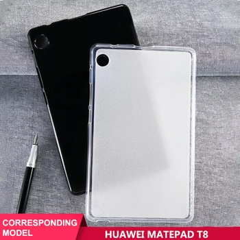 SZOXBY caja de la Tableta Para el año 2020 Huawei MatePad T8 8.0 Pulgadas de la Cubierta Suave de TPU Para MatePad T8 Kobe2-L09 Kobe2-L03 Slim Translúcido Caso