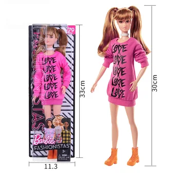 Nuevo Modelo Original de Barbie Muñecas de la Marca de la Princesa de cabello rubio Chica Fashionista de la Moda de la Muñeca de los Niños Juguetes de Regalo de Cumpleaños de la Muñeca de bonecas