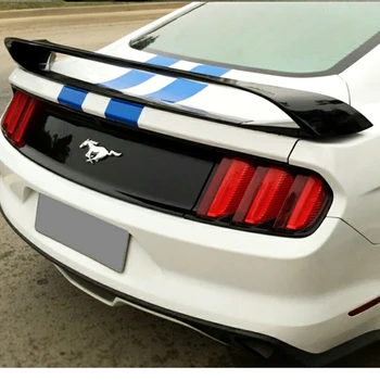 Para Ford Mustang 2016 2017 de Alta calidad de ABS de gran alerón negro o blanco o el primer coche alerón trasero para Ford Mustang