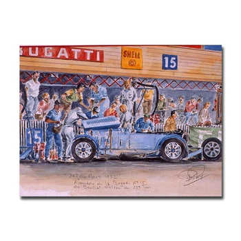 24 Horas De Le Mans 1955Poster Impresión Sobre Lienzo de Pintura Nórdica Cartel de la Pared del Arte de la Imagen Para la Vida Noom la Decoración del Hogar Sin marco