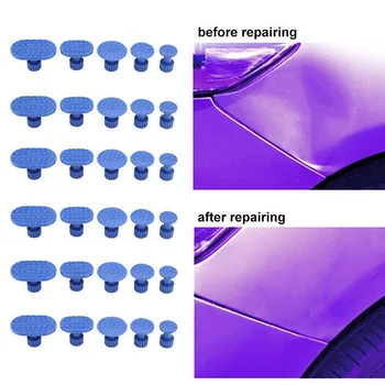 30Pcs/Conjunto del Cuerpo del Coche Dent Removal Tirando de las Pestañas de Plástico Azul Paintless la Herramienta de Reparación de los jaladores Para volkswagen BMW Serie e de Reparación