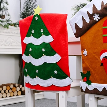 La Navidad Silla De Cubierta Feliz Navidad Decoración Para El Hogar 2020 Ornamento De La Navidad Navidad Navidad Noel Regalos Feliz Año Nuevo 2021