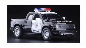 5 Pulgadas de Metal Fundido a presión De 2013 F150 SVT Raptor SuperCrew de la Policía de la Educación infantil de Aleación Modelo de los Coches de Juguete de Regalo Para los Niños