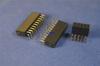 50 pcs PCB Femenino Encabezado Pin de 2.54 mm 0.100