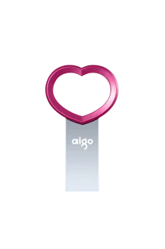 Aigo 32GB usb 3.1 de alta velocidad pendrive de tamaño de bolsillo de metal usb flash de san Valentín de regalo mini cle usb amante de regalo para la novia