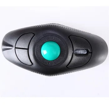 Nuevo Ratón Nuevo Diseño Caliente de la Venta de 2.4 GHz wireless USB de la computadora de mano del ratón dedo óptica de la pista de la bola
