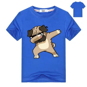 La marca de la camiseta de los Niños de la MOSCA Lindo Panda de Impresión de la Camiseta de Algodón Suspiro de Fitness Casual camiseta Hipster Fresco Niños Camisetas