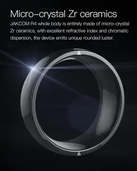 Werable dispositivos Jakcom R4 Smart Ring electrónica CNC Metal Mini Anillo Mágico con IC / ID / NFC, Lector de Tarjetas De NFC Teléfono Móvil