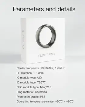 Werable dispositivos Jakcom R4 Smart Ring electrónica CNC Metal Mini Anillo Mágico con IC / ID / NFC, Lector de Tarjetas De NFC Teléfono Móvil
