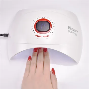 BeautyBigBang 36W Lámpara LED UV Secador de Uñas de la Máquina Para Uñas de Gel Recargable de la Batería de Barniz SOL 5 Led Lámpara de Manicura