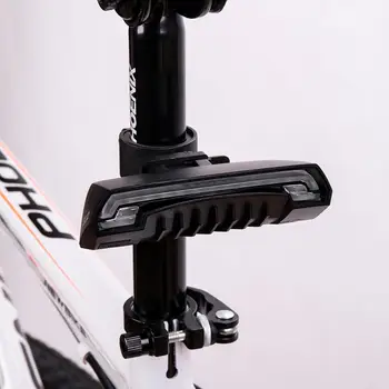 Inalámbrica de la Bicicleta Posterior de la Señal de Luz Laser de la luz trasera Inteligente USB Recargable de la Bici Ciclismo Accesorios Remoto Activar el Led de Señal de la Luz