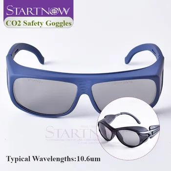 10600nm Para el CO2 Marcador Láser de Piezas de la Máquina de Láser Gafas de Seguridad OD4+ Certificado CE de Láser Gafas de Protección Gafas de Protección