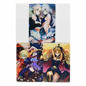 9pcs/set Destino Fgo Fate/grand Order Nº 4 Juguetes Aficiones Hobby Coleccionables Colección de juegos de Anime Tarjetas