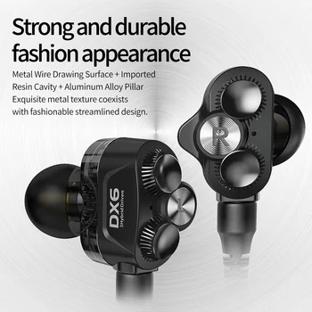 Plextone DX6 Separar el Deporte de Auriculares Combinable Bluetooth 5.0 3.5 mm Estéreo de alta fidelidad Bass auriculares de TIPO C con Cable Auriculares MMCX Cable