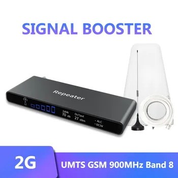 2G Conjunto Completo GSM 900 mhz Móvil amplificador de Señal de la Pantalla LCD GSM 900 mejor llamada de Teléfono Celular Repetidor Celular Amplificador+ Antena