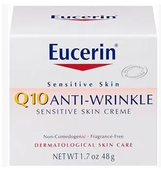 Eucerin antiwrinkle Q10 antiarrugas crema hidratante 48g sensibles de la piel anti-arrugas en los Estados unidos