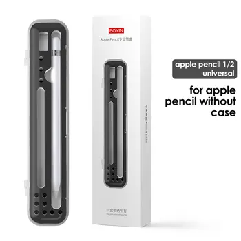 Apple lápiz portátil lápiz de la caja de almacenamiento de Apple lápiz 2 1 portable lápiz accesorios caja de plástico duro de la cubierta