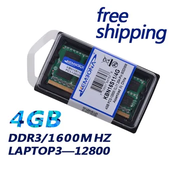KEMBONA 1.5 V Voltaje de Laptop / Notebook DDR3 4gb 1600mhz PC3-12800 / DDR3 1600MHz PC3 12800 No-ECC 4GB SO-DIMM Memoria Ram