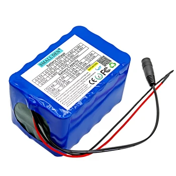 14.8 V 18Ah 18650 4S6P Li-ion batería recargable 18000mAh de gran capacidad con BMS, luz LED electrónica de juguete de la batería