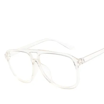 2021 Nuevos Hombres de la Vendimia de la Moda de Gafas de sol Anti-Reflectante Espejo Cuadrado de Plástico Gafas de Marco a las Mujeres de las Marcas de Diseño de gafas UV400