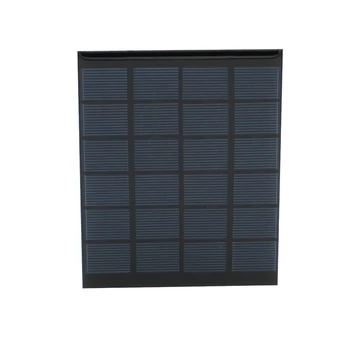 6V 333mA Epoxi de Silicio Policristalino de BRICOLAJE de la Batería 2Watt 2W Panel Solar de Potencia Estándar de Carga de Módulo Mini de la Célula Solar de juguete