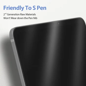 Paperfeel Protector de Pantalla Para Samsung Galaxy TAB S7 Plus S6 S7 Lite Mate película Protectora Suave de Pintura de la Pantalla Táctil