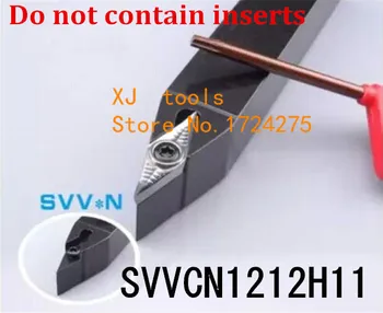 SVVCN1212H11/ SVVCN1010H11 Portaherramientas de torneado CNC de soporte de la herramienta, el 72,5 grados Externo herramientas de torneado, Tornos en herramientas de corte