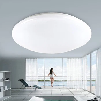 De techo Iluminación LED Lámparas de RC Regulable Habitación Moderna Sala de estar de la Lámpara de la Superficie de Montaje Balcón 18w 24w 30w 36w 40w techo