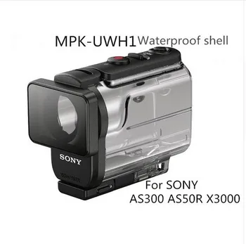 Nuevo SONY MPK-UWH1 Impermeable Subacuática Caso MPK-UWH1 Para SONY FDR-X3000 HDR-AS300 HDR-AS50 caso a prueba de agua UWH1