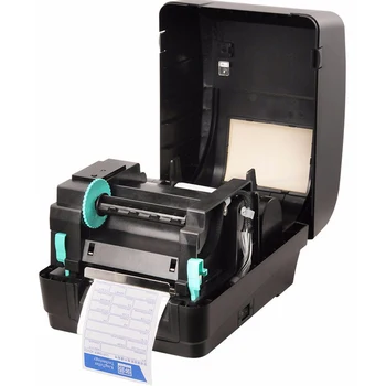 Xprinter de Transferencia Térmica Impresora de Etiquetas de código de Barras Impresora de 108mm Ancho de Impresión Interfaz USB para la POS Logística Minorista de Joyas