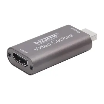 NUEVO Mini HD 1080P 60fps HDMI a USB Tarjeta de Captura de Vídeo Juego de la Grabación de la Caja para Equipo de Youtube OBS Etc. La Transmisión En Vivo De La Emisión