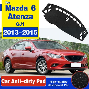 Para Mazda 6 2013 GJ1 Atenza Anti-Slip Mat Panel de la Cubierta de la Almohadilla de Parasol Dashmat Cabo Accesorios Alfombra