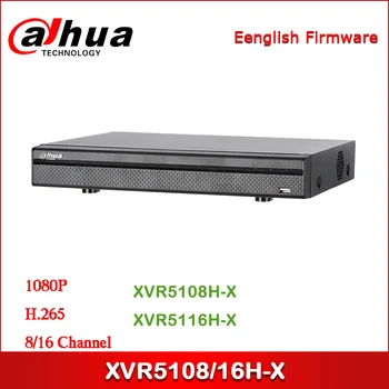 Dahua XVR5108H-X XVR5116H-X 8/16 Canales Penta-brid 1080P Mini 1U Digital Video Recorder Soporta HDCVI/AHD/TVI/CVBS/IP