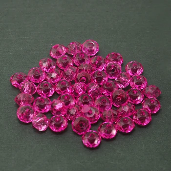 Venta caliente de 8 mm de varios Colores de Acrílico Redonda Ovalada de Plástico Espaciador Perlas para niños DIY Moda de la Perla del Collar de la Pulsera de la Joyería de 100g/lote