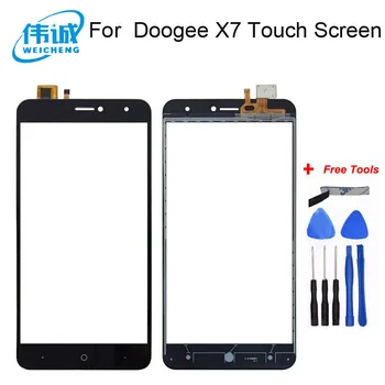 Para Doogee X7 X7 Pro Pantalla Táctil Pantalla Táctil Digitalizador Panel De Vidrio Sensor De Contacto Para Pro X7 Digitalizador + Herramientas Gratuitas
