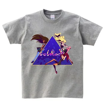 Los niños LoliRock Magical Girl Diseño de Camisetas Lindo de los Niños Tops Niños/Niñas casual Camiseta 3T-9T NN