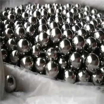 500 Piezas / Lote de 6 mm-11mm de Caza Tirachinas de Bolas de Bolas de Acero Inoxidable Para el Tiro de honda de Bolas de Acero Inoxidable Para el Rodaje