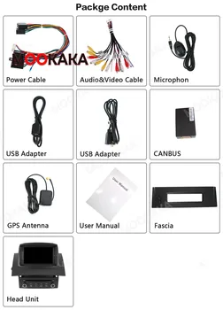 Mookaka PX6 Android 10.0 64G de la Radio del Coche de GPS de Navegación DSP Para Renault Megane 2 de Fluencia 2002 + Coche Estéreo de Vídeo, el Reproductor Multimedia