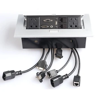 Universal de la toma de corriente / de escritorio socket / hidden / socket cuadro de información de zócalo hdimi de red USB