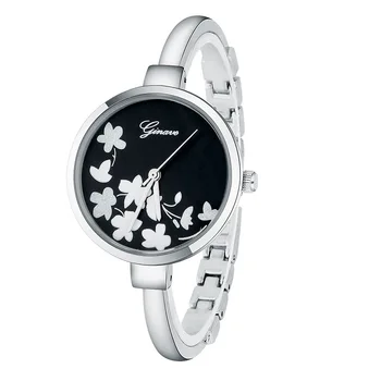 Las Mujeres de lujo de Relojes Para Mujer de las Niñas de Regalo Reloj de Cuarzo reloj de Pulsera Mujer Reloj de Oro Mujer de las Señoras Zegarek Damsk GINAVE Relogio
