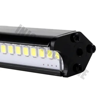 1PCS de Metal 150MM del Techo de la Barra de 36 LED Lámpara de Luz de 1:10 RC Crawler Axial SCX10 D90