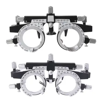 Óptica Camino de la Lente de Gafas de montura de Titanio Aleación Universal Ajustable Accesorios Optometría Oftalmólogo Marco de Prueba 875F