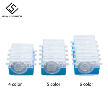 5-6 Color CISS de Bricolaje de la Compuerta de un Solo Pase Una Forma de la Válvula de Tinta de la Compuerta de Control de Tinta Para Canon HP Para Epson Brother de inyección de tinta de la Impresora