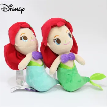 Disney Peluche Princesa Ariel Sirena de la Felpa Juguetes de Bebé Niños Peluches Muñecos de 33 cm de Disney, Juguetes de Peluche Infantil de las Niñas de Cumpleaños Regalos de Navidad