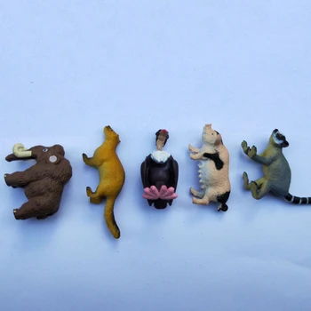 10pcs todos differnt mini resina realistas de animales salvajes figuras modelo de juguete de regalo para niños niños niño niña