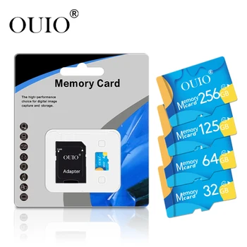 De alta velocidad de tarjetas de memoria microsd de 4GB 8GB 16GB 32GB 64GB cartao de memoria de clase 10 tarjeta micro sd TF tarjeta de forma gratuita adaptador de regalo