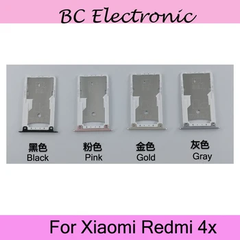 Original De Xiaomi mi Redmi 4x 4 X Nano Sim+Micro SD de la Tarjeta de soporte de la Bandeja de la Ranura de Encaje de Piezas de Repuesto Para Xiaomi mi Redmi4x